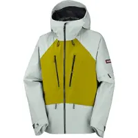 Salomon - Chaquetas de esquí - Venom FZ Jkt Wrought Iron Cardamon Seed - Talla M - Verde