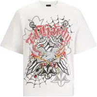 Ed Hardy Camiseta 'Gothic Blitzadler' blanco