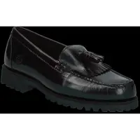 Timberland para hombre. TB0A2MSCW021 Mocasines de piel Authentic negro (43 W), Plano, Ninguno, Casual, Clásico, outlet 2026.