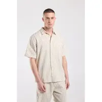 America Today Ido White/grey Talla: M | Camisas Casuales Outlet | Hombre | Blanco