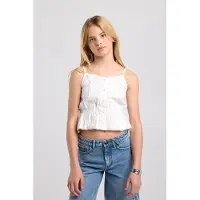 America Today Ida Jr Off White Talla: 146/152 | Camisas Outlet | Unisex | Blanco