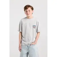 America Today Enzo Jr Light Grey Melange Talla: 158/164 | Camisas Outlet | Unisex | Gris