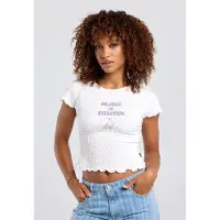America Today Etta Off White Talla: XXS | Camisetas de Seda Outlet | Mujer | Blanco