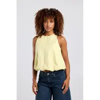 America Today Ivette Yellow/white Talla: XS | Blusas Outlet | Mujer | Amarillo