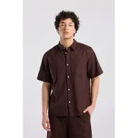 America Today Ido Brown Talla: M | Camisas Casuales Outlet | Hombre | Marrón