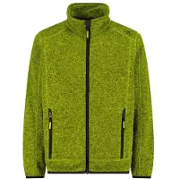 CMP - Boy's Jacket Jacquard Knitted - Forro polar size 98, oliva