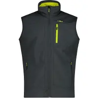 CMP - Softshell Vest 3A02087N - Chaleco softshell size 60, negro/gris