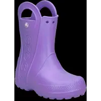 Crocs - Handle It Rain Boot Kids - Botas de agua size 38-39, morado