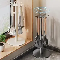 Markenlos Silla de escritorio industrial - Juego de 2 - Madera de roble claro