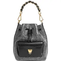 Coccinelle Bolso saco 'Elaphe 17x22x10 cm' negro
