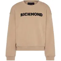 John Richmond Sudadera 'Felpa girocollo beige per bambino' beige