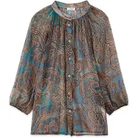 Oltre Blusa azul