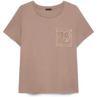 Fiorella Rubino Camiseta marrón