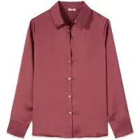 Oltre Blusa burdeos