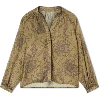 Motivi Blusa verde hierba