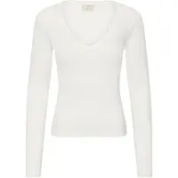 Kaffe Camiseta 'KALiddy' blanco natural