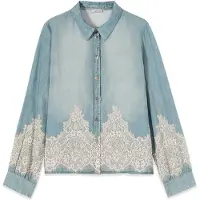 Oltre Blusa azul