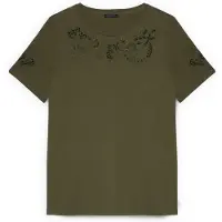 Fiorella Rubino Camiseta verde hierba