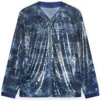 Fiorella Rubino Sudadera con cremallera azul