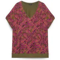 Fiorella Rubino Camiseta verde hierba
