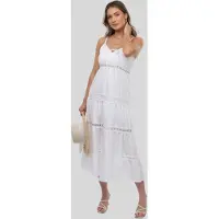 LapaPlus Vestido de verano 'Women Dress' blanco