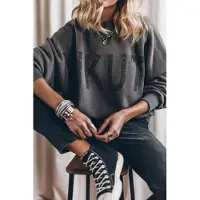 Mikuta The Stone Sweater Grey Talla: XS | Manga Larga Outlet | Mujer | Gris