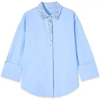 Oltre Blusa azul