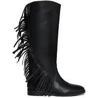 Steve madden Nigella Boots Black Leather Talla: 36 | Botas Outlet | Mujer | Negro