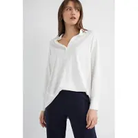 Josephine & Co Pam Blouse White Talla: 40 | Manga Larga Outlet | Mujer | Blanco