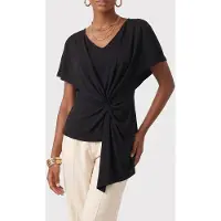 Guess Marciano GUESS Selena Asymetric Ss Jet Black A996 Talla: XXL | Blusas Outlet | Mujer | Negro