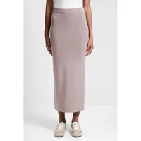 French Connection Ava Straight Midi Skirt Taupe Neutral Talla: M | Faldas Midi Outlet | Mujer | Negro