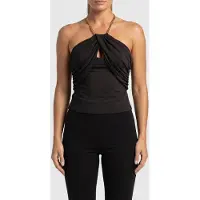 Guess Marciano GUESS Alva Halter Neck Cha Jet Black A996 Talla: XS | Blusas Outlet | Mujer | Negro