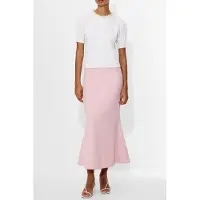 French Connection Imola Tailored Skirt Peach Pink Peach Pink Talla: 6 | Mini Faldas Outlet | Mujer | Naranja