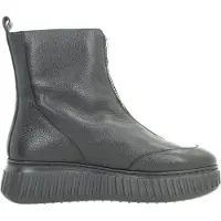 Wonders para mujer. A-5202_5078_5792 Botines de Piel Xfly 02 Negro (38), Plano, Cremallera, Casual, outlet 2026.