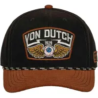 Von Dutch Gorra 'Gorra negra bordados sem16 trucker cap' negro