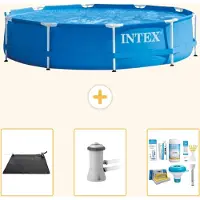 Intex Piscina de estructura - 366 x 76 cm - 4 piezas - Modelo S22459