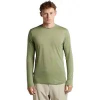 Icebreaker - Merino 125 Cool-Lite Sphere III L/S Tee - Camiseta de merino size L, oliva
