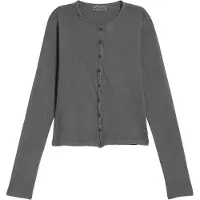 Weekday Cárdigan 'Dolores' gris oscuro