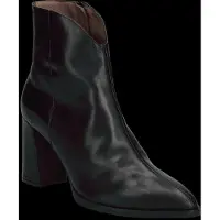 Wonders para mujer. M-5444 Botas de Piel Velvet negro (38), 3 a 5cm, Cremallera, Casual, outlet 2026.
