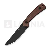 CIVIVI Carveth C25040-3, Blackwashed AEB-L, Guibourtia Wood, cuchillo de caza