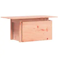 vidaXL Mesa de jardín, 100x50x75 cm, madera maciza de douglas