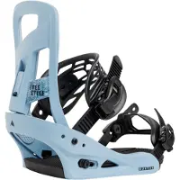 Burton - Fijaciones snowboard - Freestyle Airstream Blue - Talla 41-44 - Azul