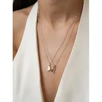 Hey Happiness Cadena 'Connected Friendship Butterfly' oro rosa