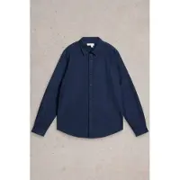 White Stuff Ls Dobby Shirt Dark Navy Talla: XXL | Camisas Casuales Outlet | Hombre | Azul