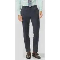 Charles Tyrwhitt Airforce Blue Slim Fit Natural Stretch Italian Stripe Suit T Talla: W30L32 | Pantalones Formales Outlet | Hombre | Azul