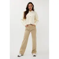 Esqualo Cardigan Jacquard 2tone Off White Talla: L | Camisas Outlet | Mujer | Blanco