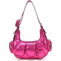 Núnoo Sally Pocket Recycled Cool Pink Talla: OS | Bolsos de Mano Outlet | Unisex | Rosa
