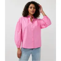 Esqualo Blouse Oversized Poplin Rose Talla: 38 | Manga Larga Outlet | Mujer | Rosa