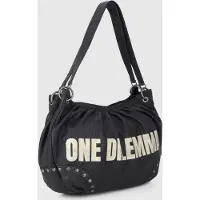 Núnoo Elsa Small Washed Black X One Dilemma Talla: OS | Bolsos de Mano Outlet | Unisex | Negro
