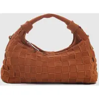 Núnoo Mini Dandy Braided Suede Pecan Brown Talla: OS | Bolsos de Mano Outlet | Unisex | Marrón